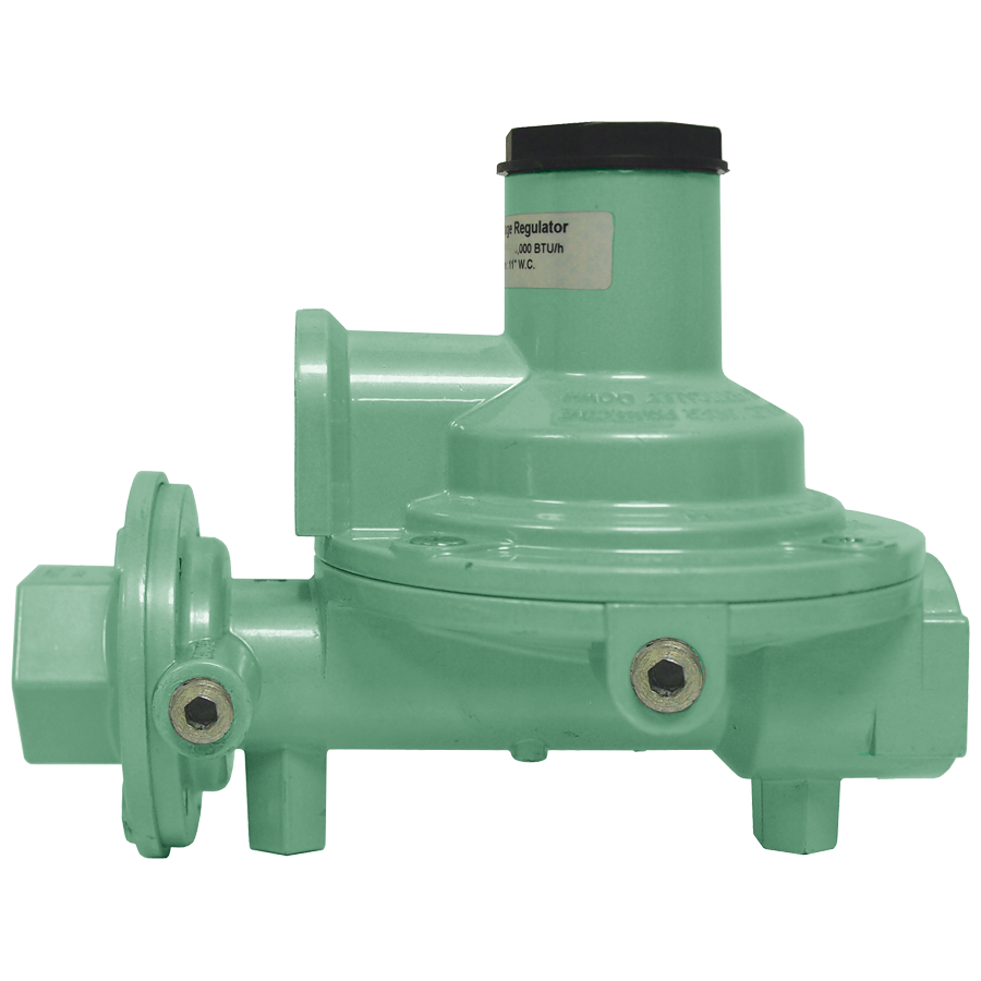Fairview Cmpct LPG 2nd Stg Regulator;1/2FPTx1/2FPT;11in wc Item #: FVF-GR-9288C | RogueFuel.ca