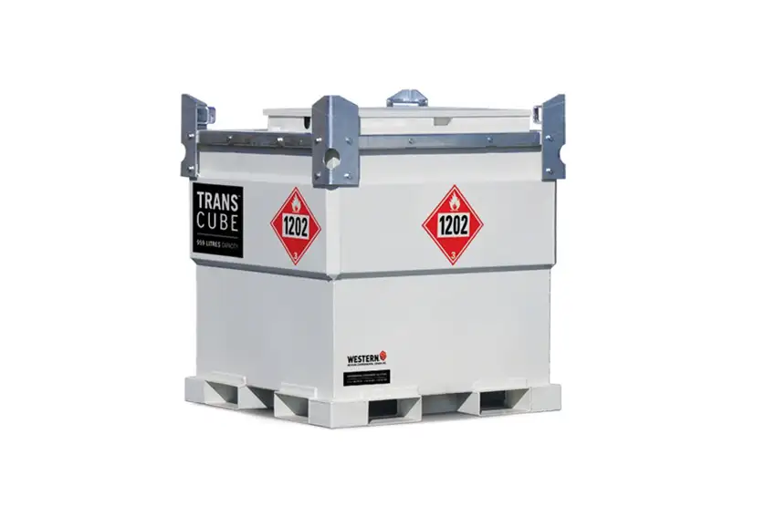 Transcube 132 US gal, (500 L) Portable Fuel Tank 05TCG Model#: WG-05TCG(G)W-NA | RogueFuel.ca | Munro Industries Sturgeon County, Alberta