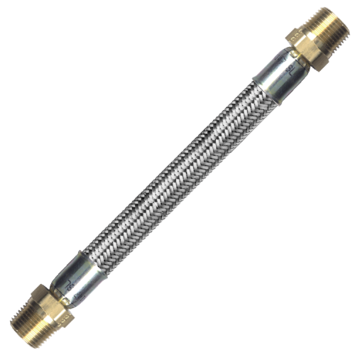 Fairview 1/4 Nom.ID PTFE 1/8MPTx1/8MPT;18in Item #: FVF-HT4C18MP2MP2 | RogueFuel.ca