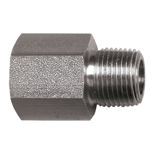 Fairview Steel Adapter;1-1/2FPTx1-1/4MPT Item #: FVF-S1020-KJ | RogueFuel.ca