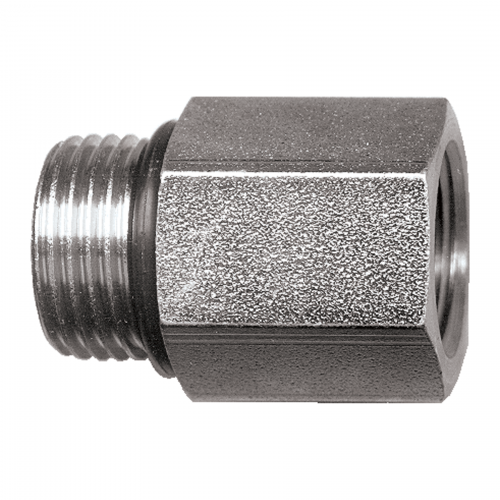 Fairview Steel Adapter;1-1/16-12 ORBx1/2 FPT Item #: FVF-S3620-12D | RogueFuel.ca