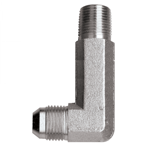 Fairview Steel 90Elb XXLong;1/4MJICx1/8MPT Item #: FVF-S3749EEL-4A | RogueFuel.ca