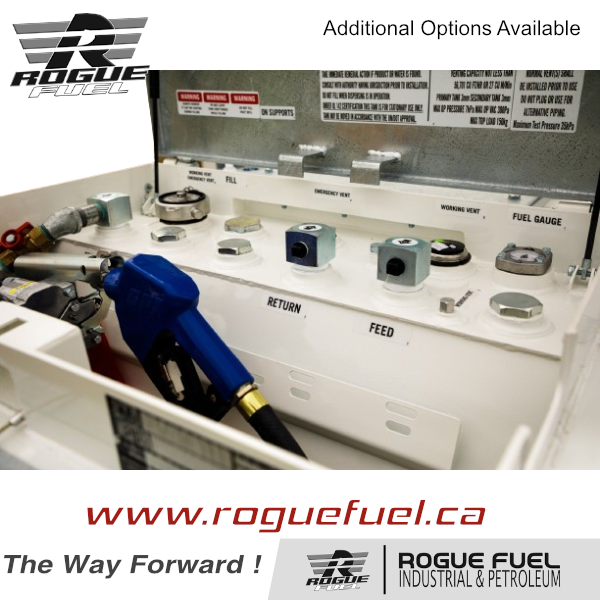 03 Western Global Transcube Mobile Refueler Tank & Highway Trailer Kit (H40TCG-EB) | RogueFuel.ca | Munro Industries