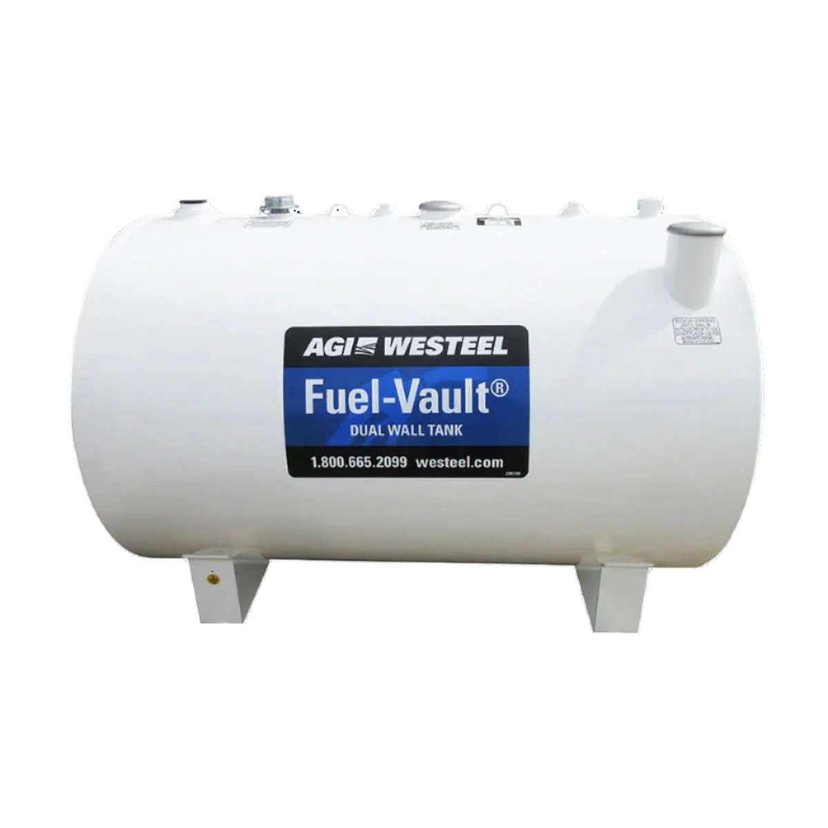 Westeel 2,250 Litre/ 500 Gallon Double Wall Utility Fuel Tank 264904 | RogueFuel.ca