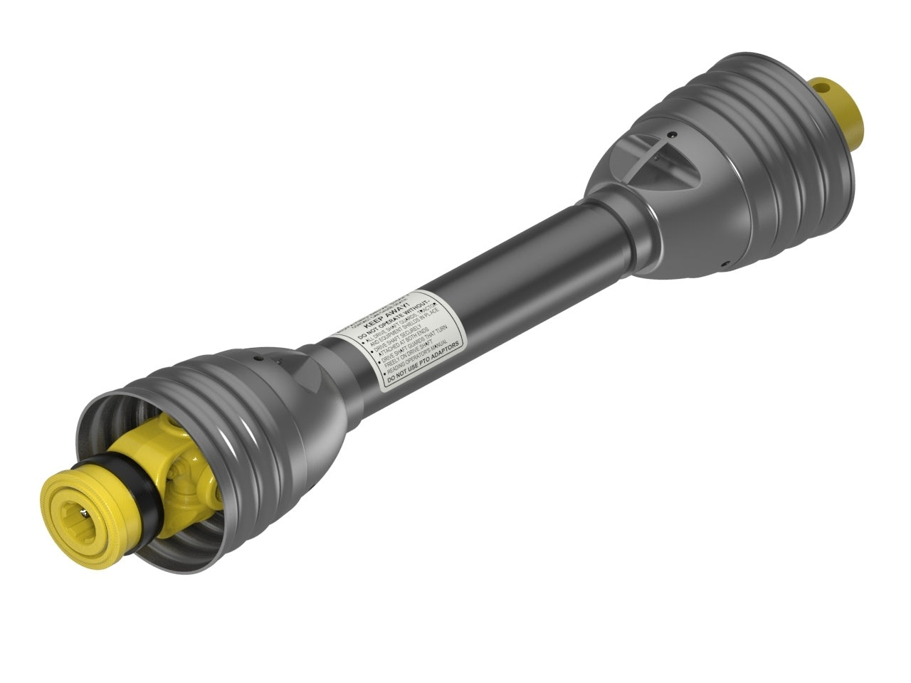 Weasler STANDARD AB4 Series Profile PTO Drive Shaft - 14006442ST | RogueFuel.ca