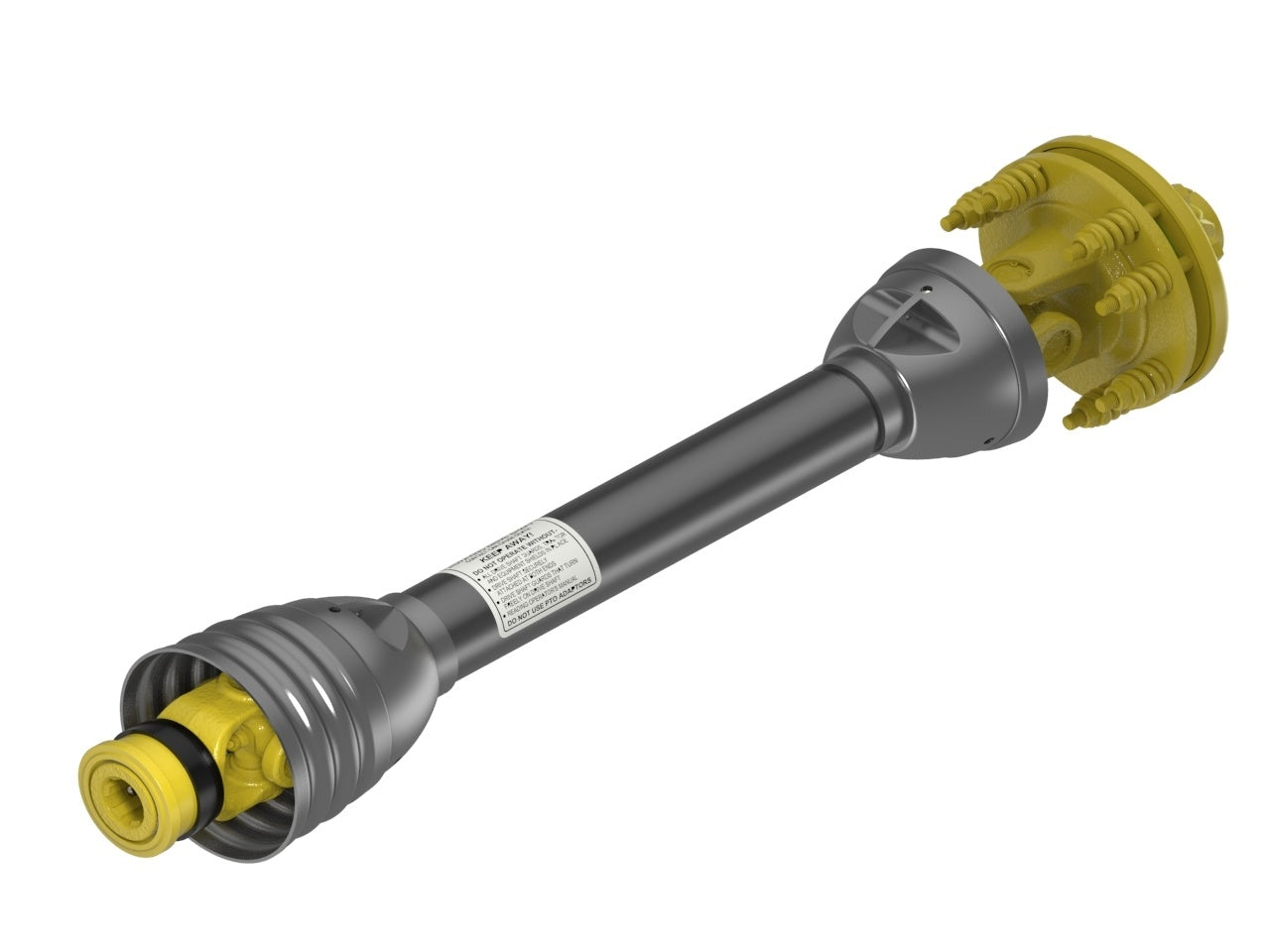 Weasler STD AB4 PTO Drive Shaft & Friction Clutch Yoke - 14106436ST | RogueFuel.ca