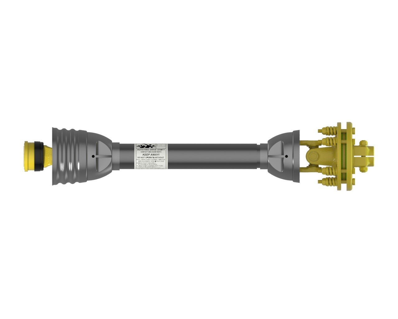 Weasler STD AB4 PTO Drive Shaft & Friction Clutch Yoke - 14106436ST | RogueFuel.ca