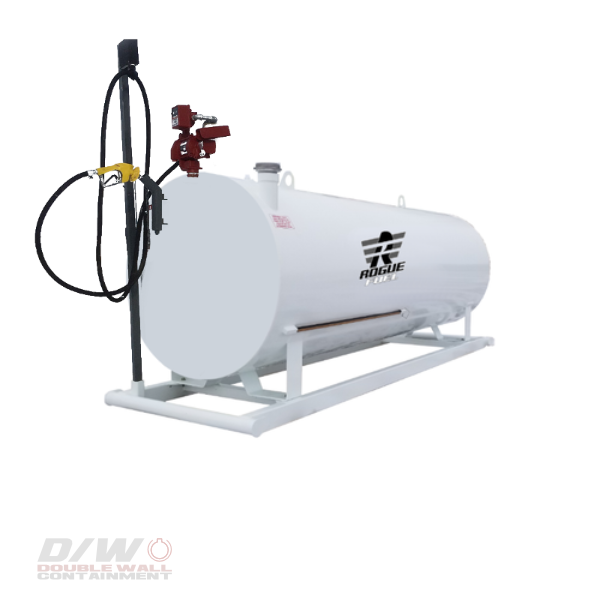 4,600 Litre/ 1,000 Gallon Double Wall Utility Fuel Tank Complete Package | RogueFuel.ca | Munro Industries Sturgeon County, Alberta, Canada T8R 2B5