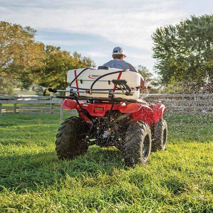 FIMCO 25 Gallon ATV Sprayer 3 Nozzle Broadcast Boom - 5302322 | RogueFuel.ca