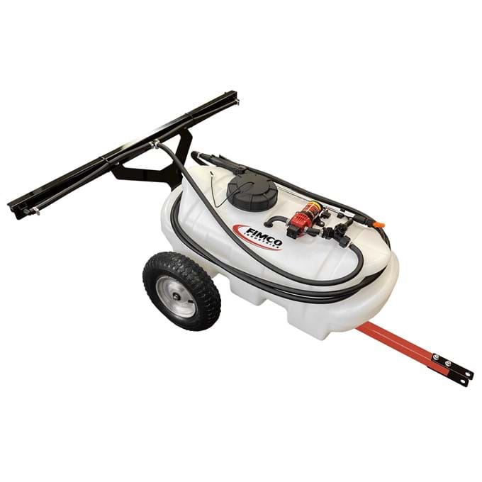 FIMCO 15 Gallon Value Trailer Sprayer with 1.2 GPM Pump and 2 Nozzle Boom - 5303198 | RogueFuel.ca