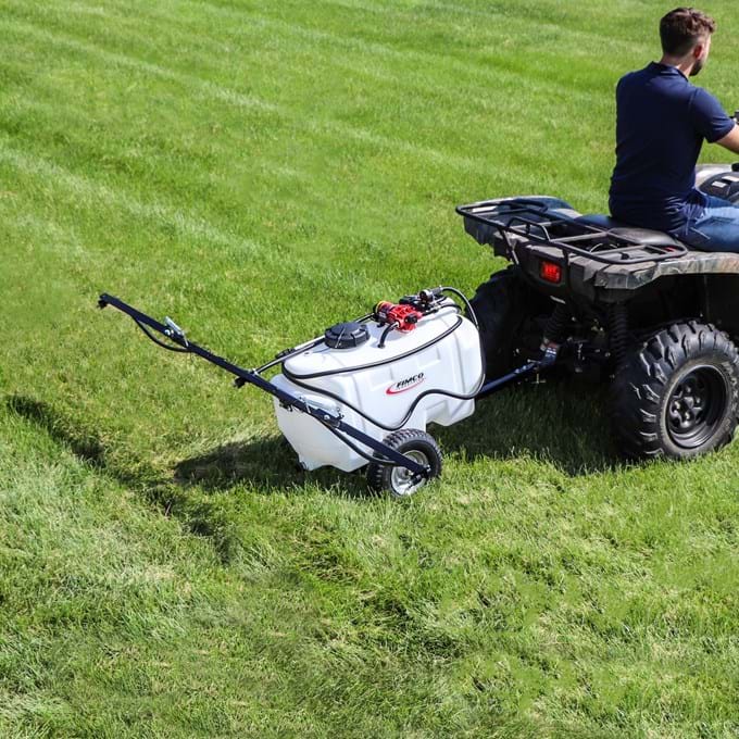 FIMCO 25G Trailer Sprayer 2.4 GPM Pump and 3 Nozzle Boom- 5303649 | RogueFuel.ca