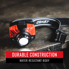 Coast FL75 Alkaline Power Dual Color Headlamp | RogueFuel.ca