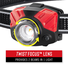 Coast FL75 Alkaline Power Dual Color Headlamp | RogueFuel.ca