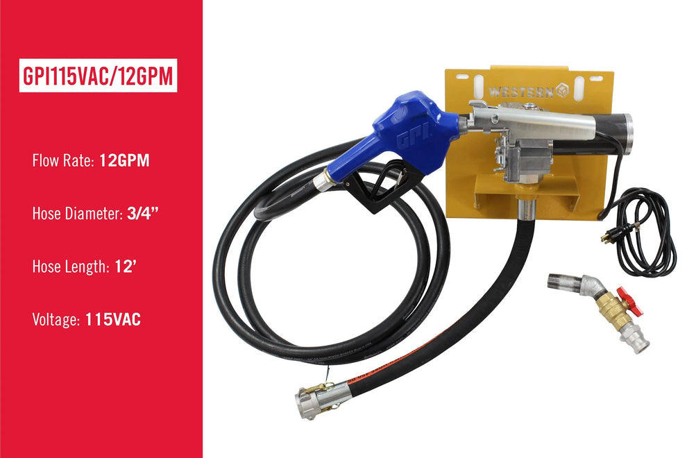 Western Global FUELCUBE 1016Gal / 3846 L Stationary Fuel Storage Tank Kit 115V/12GPM - FCP1000 | RogueFuel.ca