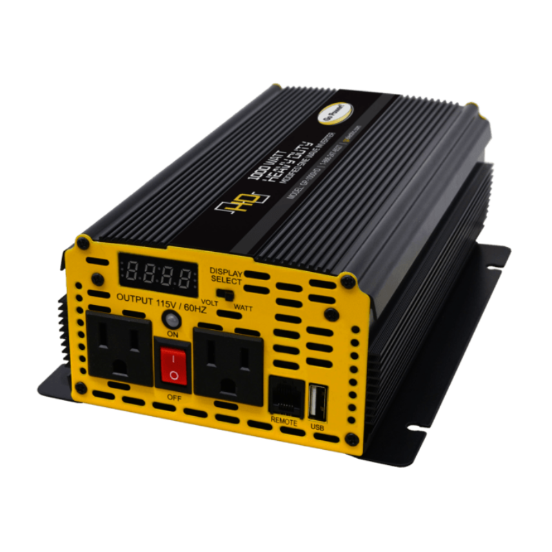 Go Power GP-1000HD 1000W Heavy Duty Modified Sine Wave Inverter | RogueFuel.ca | Munro Industries