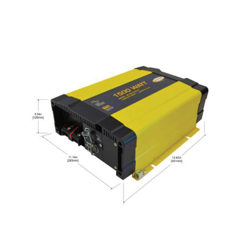 Go Power GP-SW1500-TS 1500W Pure Sine Inverter & Transfer Switch | RogueFuel.ca | Munro Industries