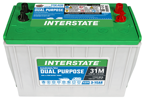 Interstate Battery 31M-AGM | RogueFuel.ca | Munro Industries