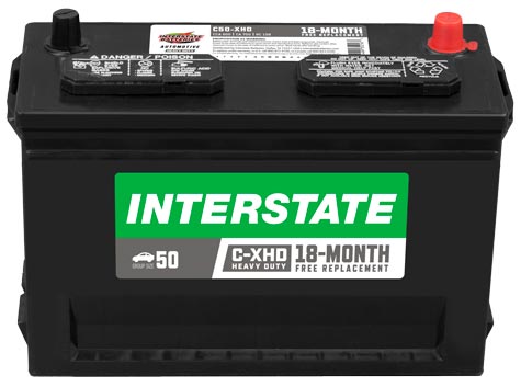 Interstate Battery C50-XHD | RogueFuel.ca | Munro Industries