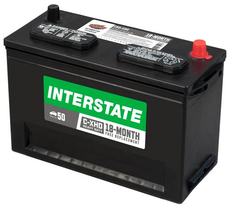 Interstate Battery C50-XHD | RogueFuel.ca | Munro Industries