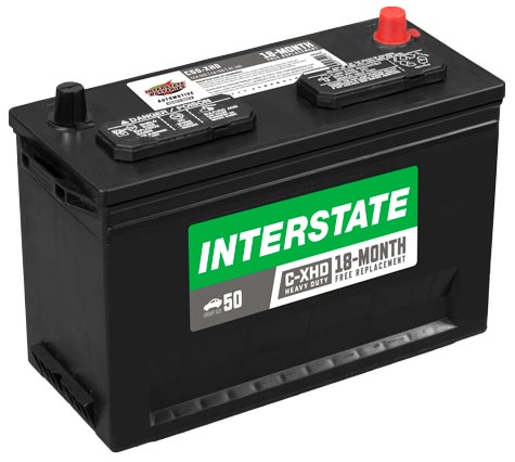 Interstate Battery C50-XHD | RogueFuel.ca | Munro Industries