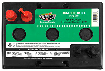 Interstate Battery GC2-HD-AGM | RogueFuel.ca | Munro Industries