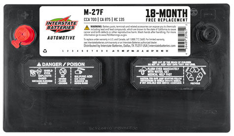 Interstate Battery M-27F | RogueFuel.ca | Munro Industries