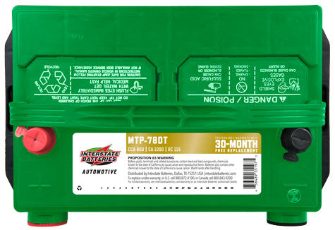 Interstate Battery MTP-78DT | RogueFuel.ca | Munro Industries