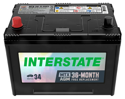 Interstate Battery MTX-34 | RogueFuel.ca | Munro Industries