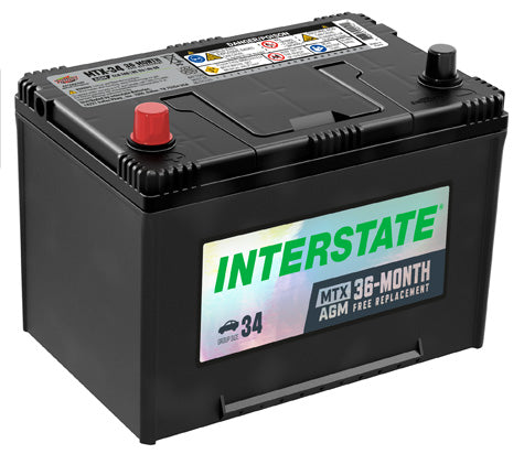 Interstate Battery MTX-34 | RogueFuel.ca | Munro Industries