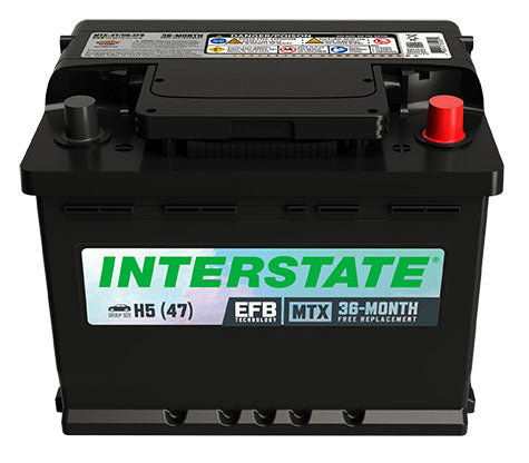 Interstate Battery MTX-47/H5-EFB | RogueFuel.ca | Munro Industries