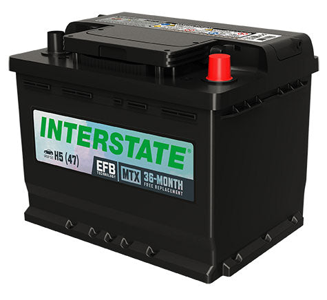 Interstate Battery MTX-47/H5-EFB | RogueFuel.ca | Munro Industries