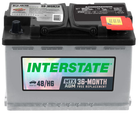 Interstate Battery MTX-48/H6 | RogueFuel.ca | Munro Industries