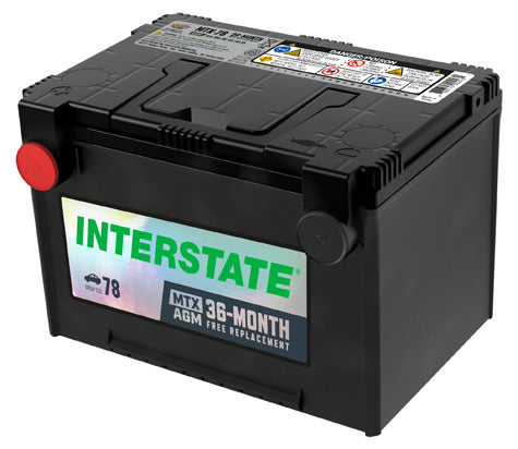 Interstate Battery MTX-78 | RogueFuel.ca | Munro Industries