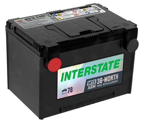 Interstate Battery MTX-78 | RogueFuel.ca | Munro Industries