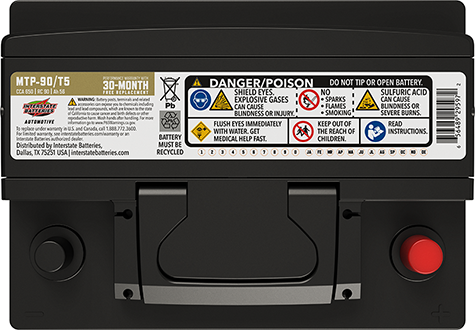 Interstate Battery MTP-90/T5 | RogueFuel.ca | Munro Industries