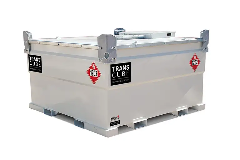 Transcube 1,240 US gal, (4,700L) Portable Fuel Tank 100TCG |RogueFuel.ca