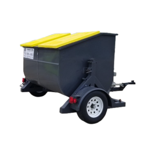 U-Dump Dumpster Trailer - TW Enterprises | Portable Waste Solutions | Garbage & Trash Trailer | Sturgeon County, Alberta | RogueFuel.ca | Munro Industries