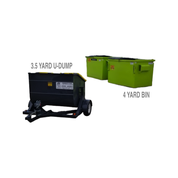 U-Dump Dumpster Trailer - TW Enterprises | Portable Waste Solutions | Garbage & Trash Trailer | Sturgeon County, Alberta | RogueFuel.ca | Munro Industries