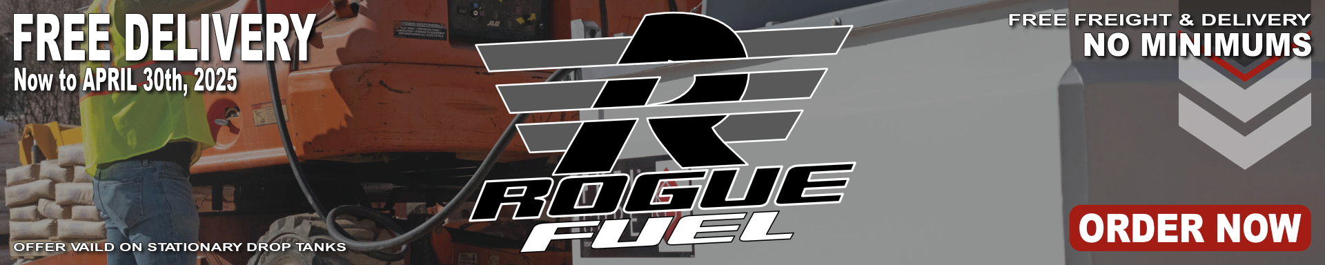 Western Global Fuel Cube Stationary Drop Tank - Free Delivery Offer | Sturgeon County, Alberta | RogueFuel.ca | Munro Industries