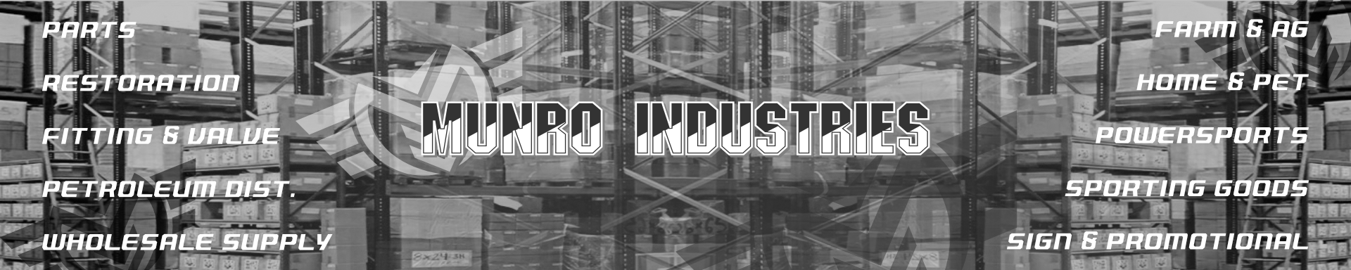 Wholesale Distribution - Products & Services | MunroIndustries.com | Sturgeon County, Alberta