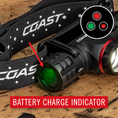 Coast XPH30R Rechargeable Dual Power Headlamp | RogueFuel.ca