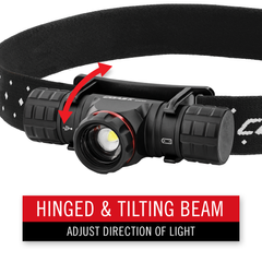 Coast XPH30R Rechargeable Dual Power Headlamp | RogueFuel.ca