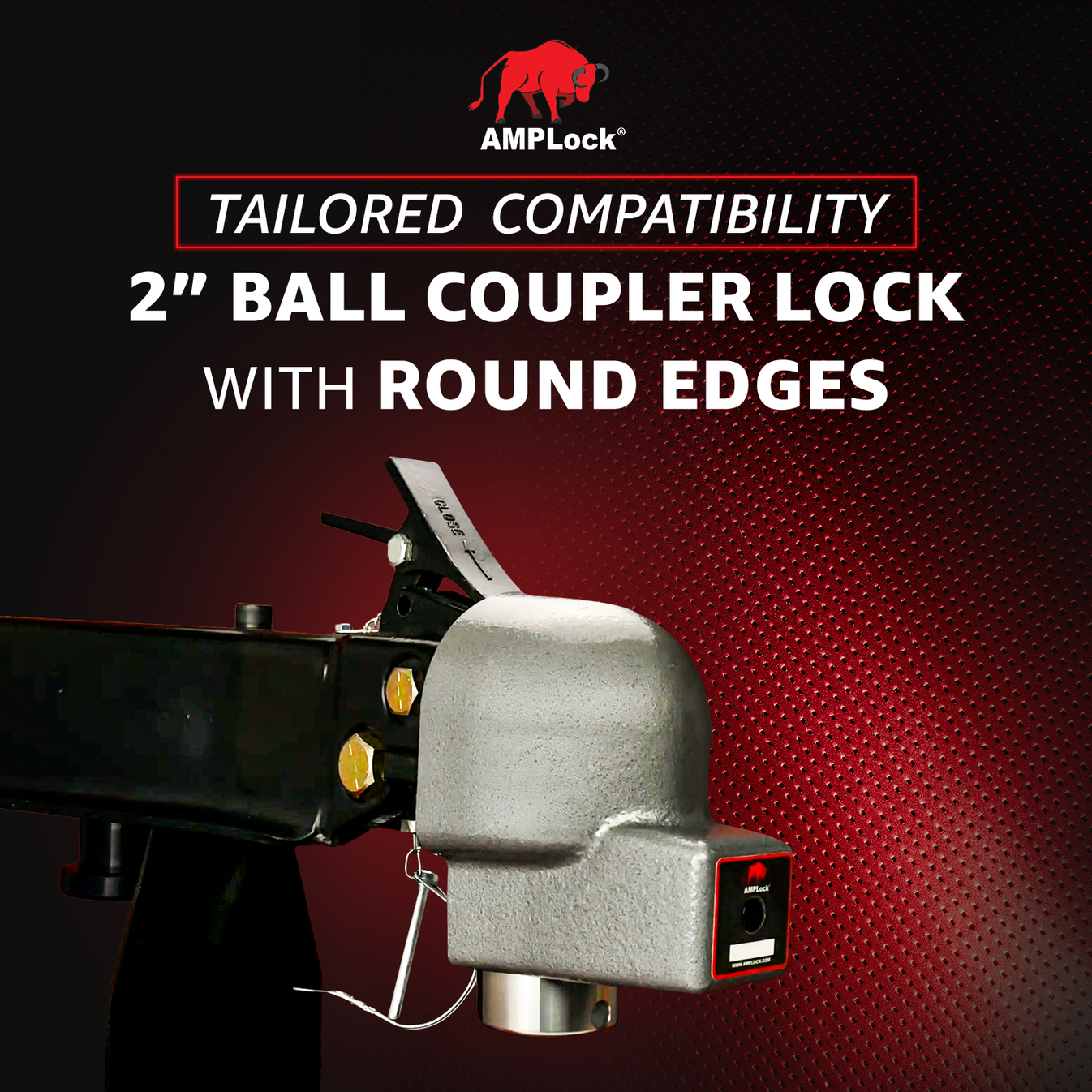 AMPLock Ball Coupler Lock No Lip Design - BRA-2 | RogueFuel.ca