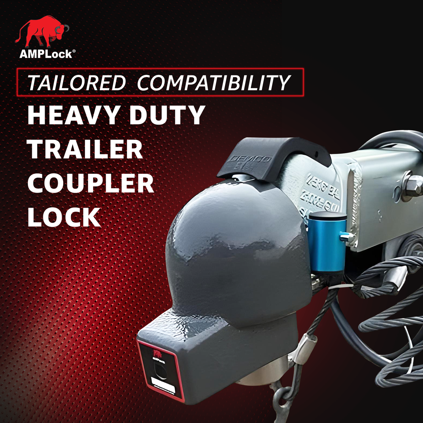 AMPLock Ball Coupler Lock No Lip Design - BRA-2516 | RogueFuel.ca