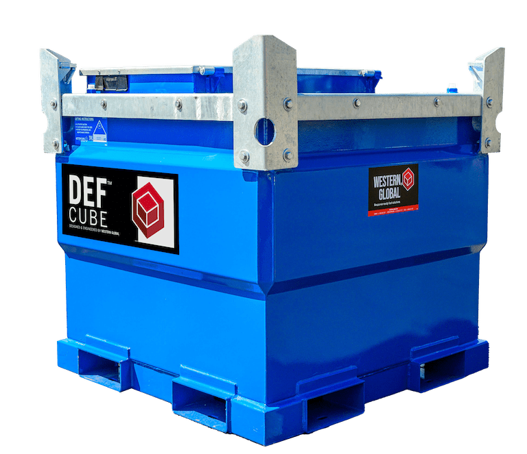 DEFCUBE 132Gal/ 400 L Transportable Diesel Exhaust Fluid Tank w/ 115V 11GPM Kit DEFCBN0005-115M