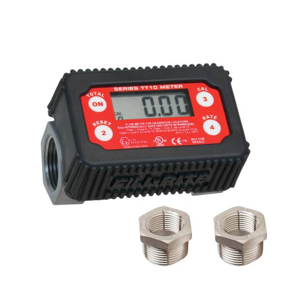 Fill-Rite 2-35 GPM 4-Digit Digital Fuel Transfer Meter - TT10AN | RogueFuel.ca