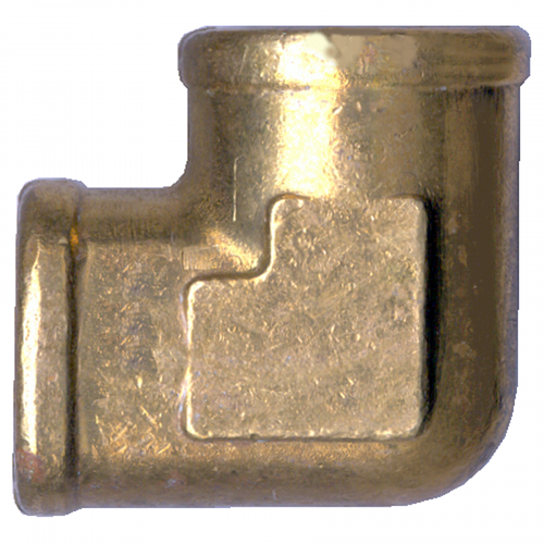 Fairview Brass 90 Elbow;3/8 FPT Item #: FVF-100-C | RogueFuel.ca
