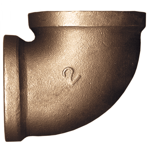 Fairview Cast Bronze 90 Elbow;1/2 FPT Item #: FVF-100CA-D | RogueFuel.ca