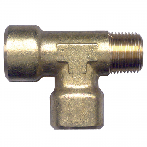 Fairview Brass Tee;3/4 FPTx3/4 MPTx3/4 FPT Item #: FVF-107-E | RogueFuel.ca