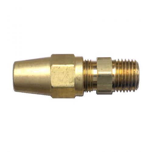 Fairview Adptr-Copper AirBrake;1/4x1/8 MPT Item #: FVF-1168-4A | RogueFuel.ca